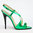 Sandals - 7199-623 - vert metallic