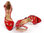 Sandals - 2320-623 - Vernice rosso