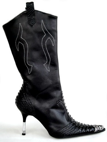 Boots - 2585-Anaconda - nero