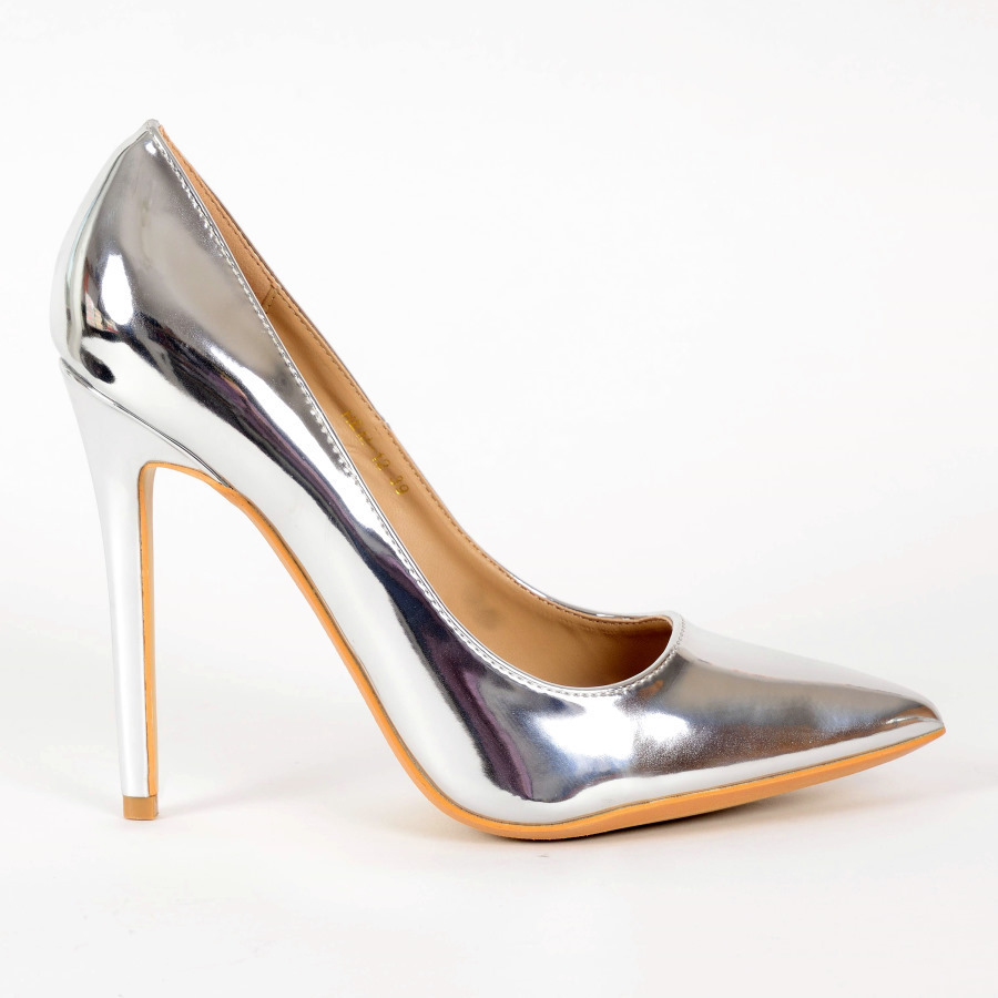 Pretty Silver Pumps - Pointed Pumps - Silver Heels - $34.00 - Lulus-bdsngoinhaviet.com.vn