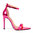 Sandals - ALINA - hot pink shiny