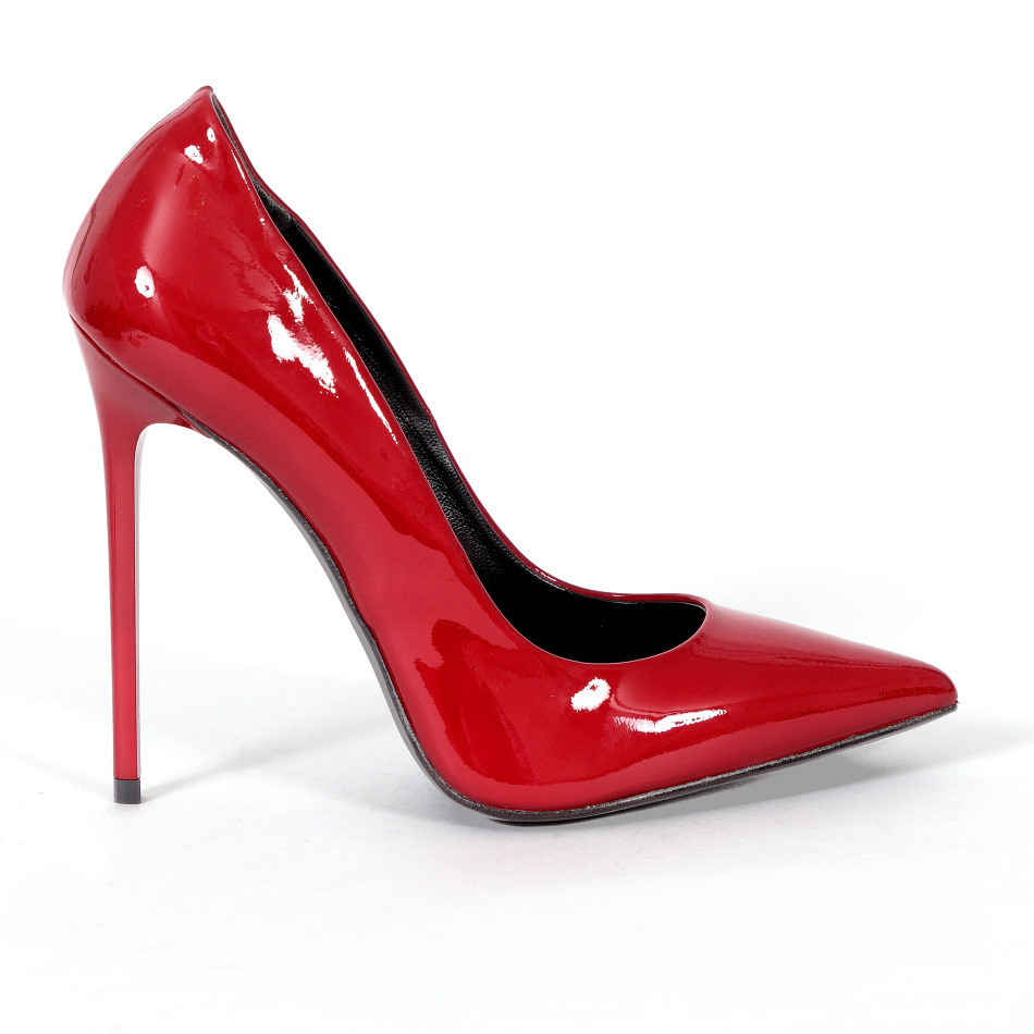 Pumps - 4939 - Vernice rosso - high-heels Shoes Shop by Fuss