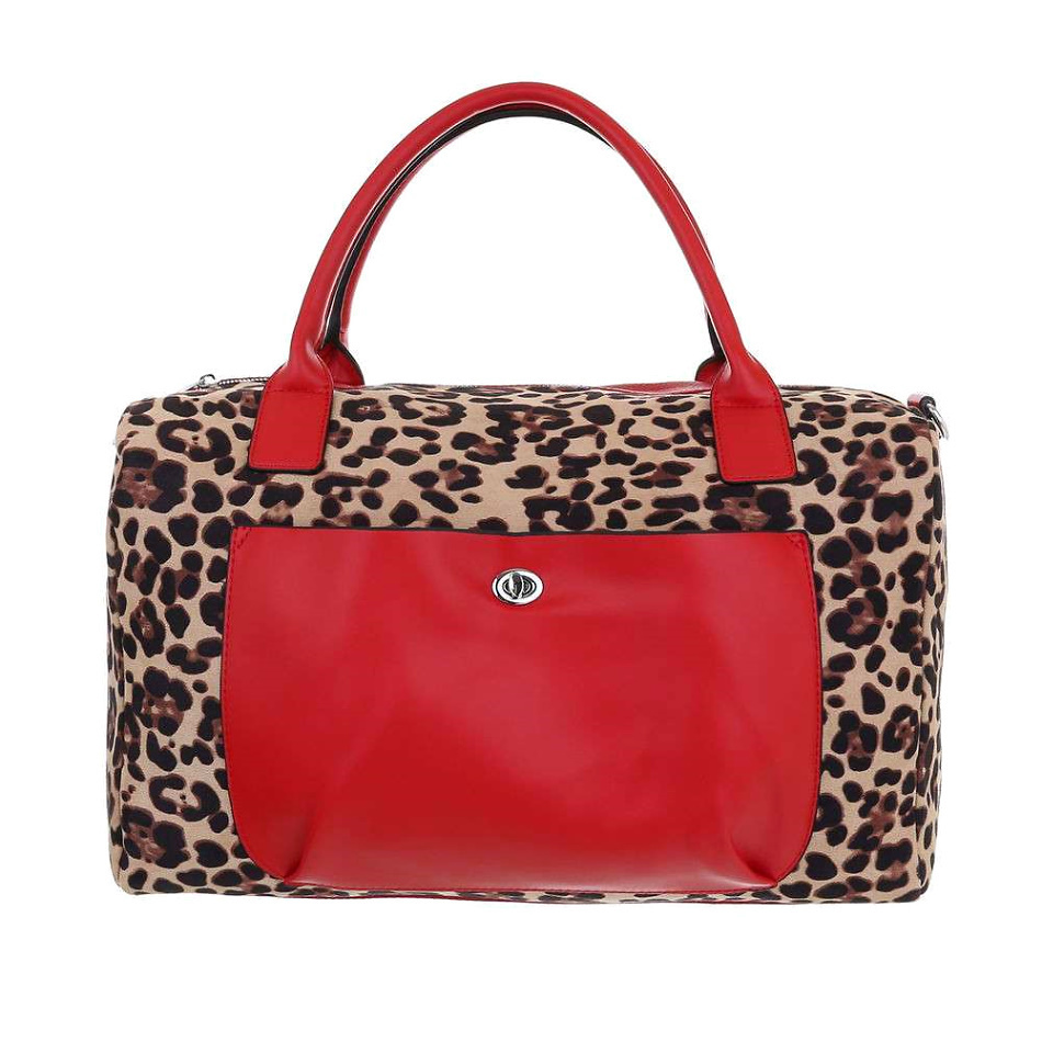 Bags - H-3830-117 - red-leopardo