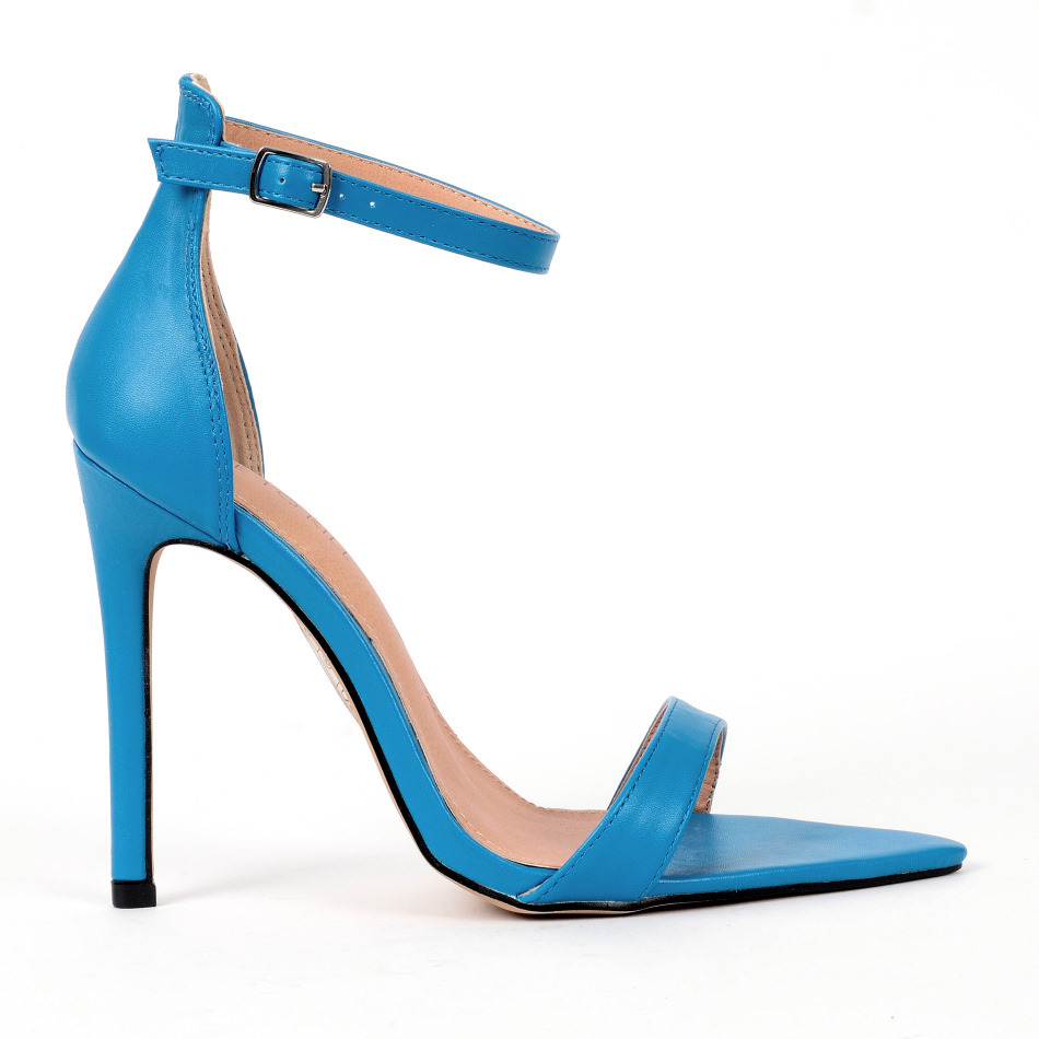 Sandals-ALINA-blue-matte